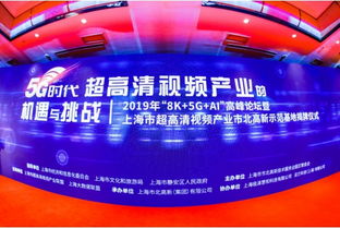 2019年 8k 5g ai技術 高峰論壇圓滿舉行